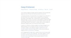 Desktop Screenshot of crhickerson.com